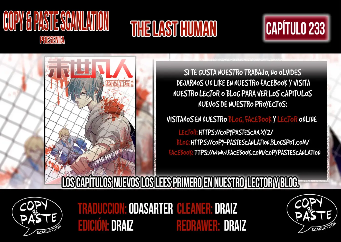 El ultimo humano capítulo 233, página 1