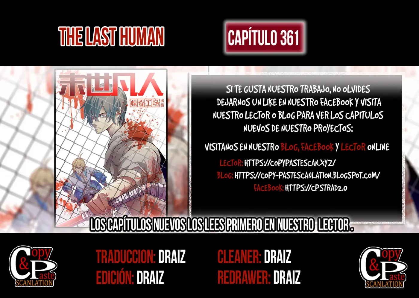El ultimo humano capítulo 361, página 1