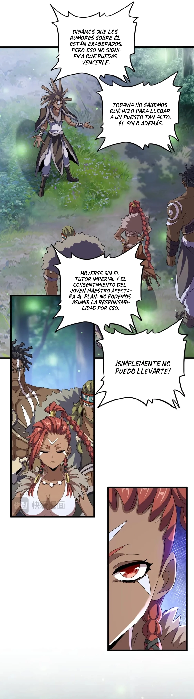 Emperador marcial de la luz y oscuridad capítulo 423, página 14