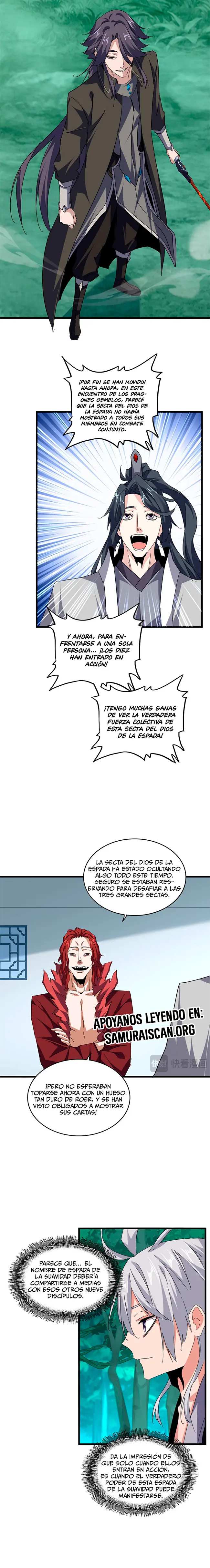 Emperador marcial de la luz y oscuridad capítulo 701, página 9