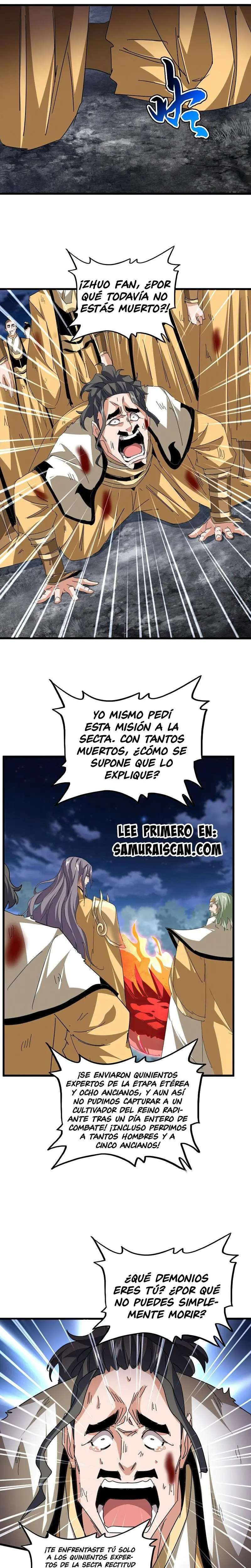 Emperador marcial de la luz y oscuridad capítulo 800, página 9