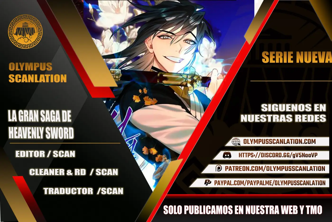 La gran saga de Espada Celestial capítulo 2, página 1