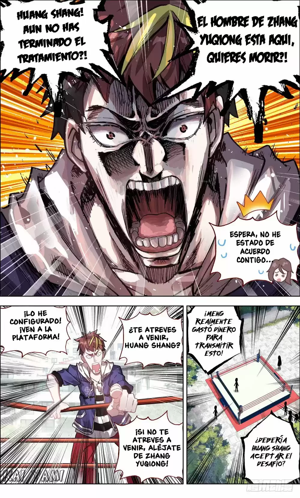 Rey diferente capítulo 4, página 5