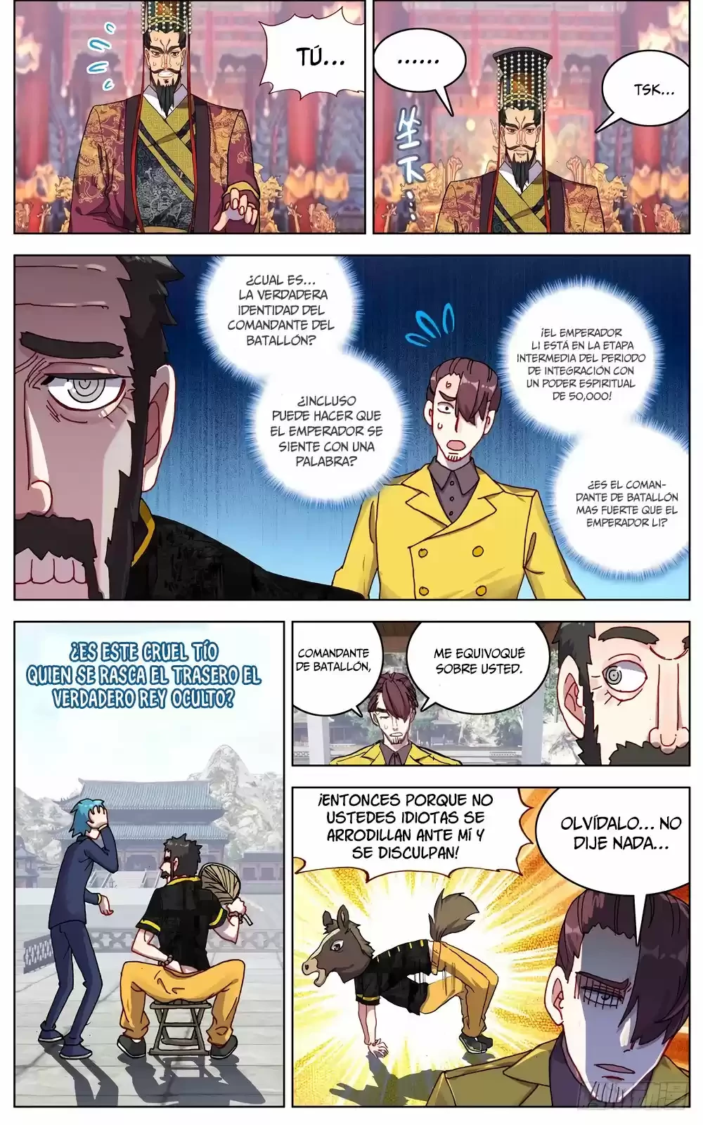 Rey diferente capítulo 55, página 11