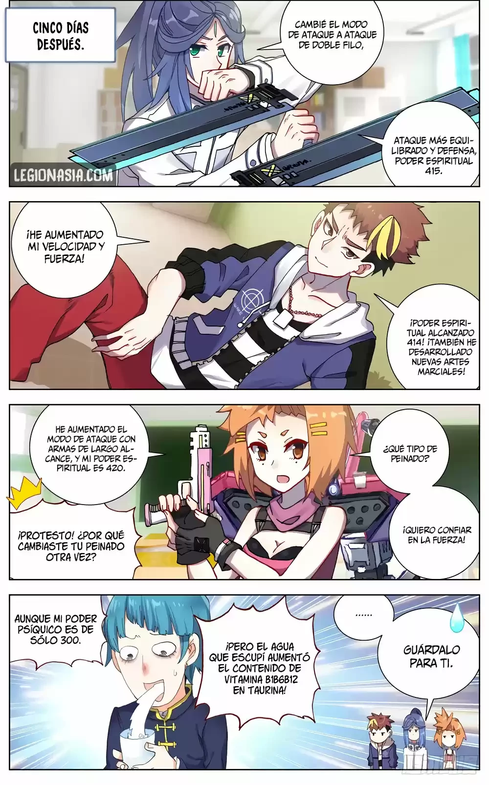 Rey diferente capítulo 60, página 4