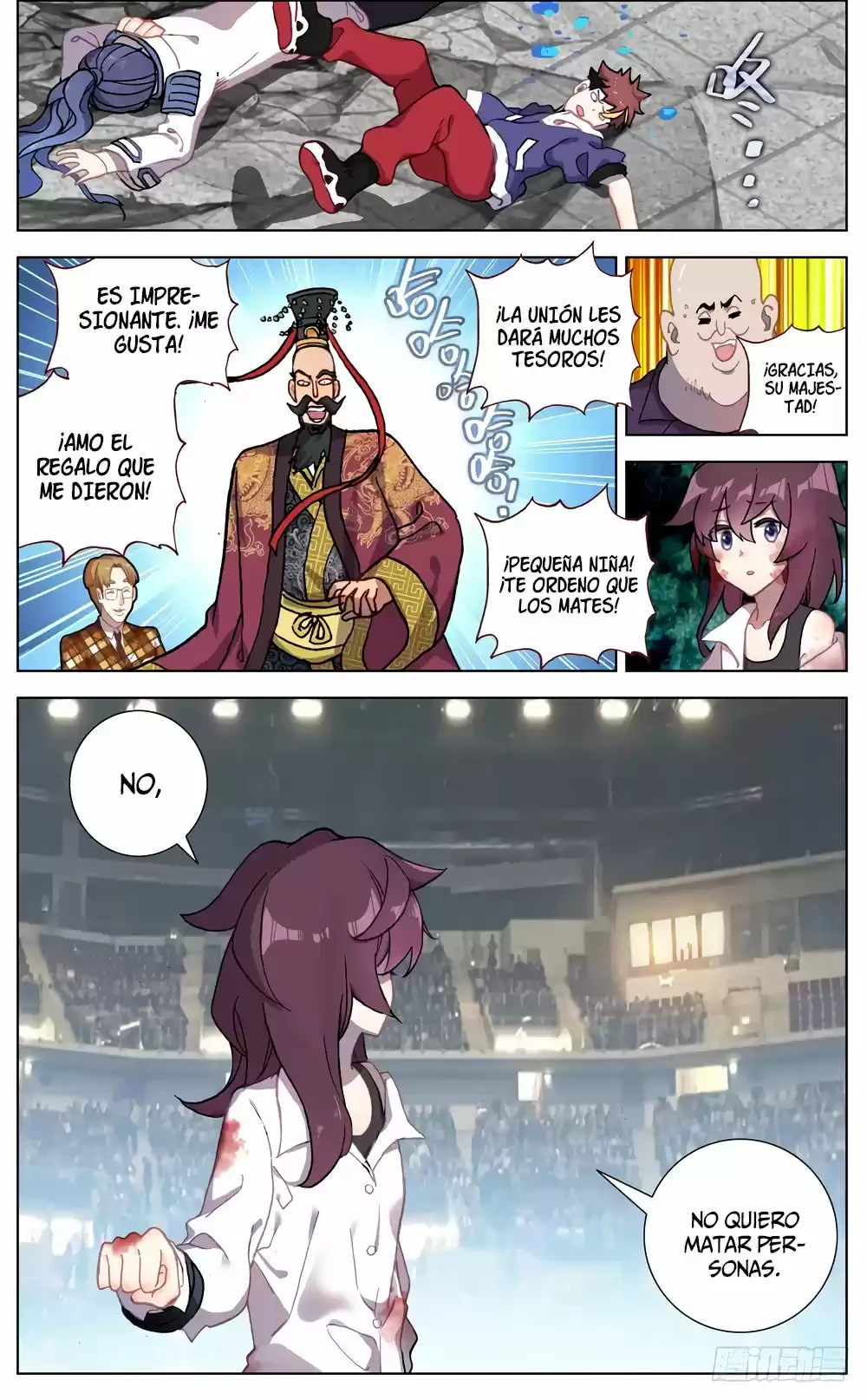 Rey diferente capítulo 62, página 10