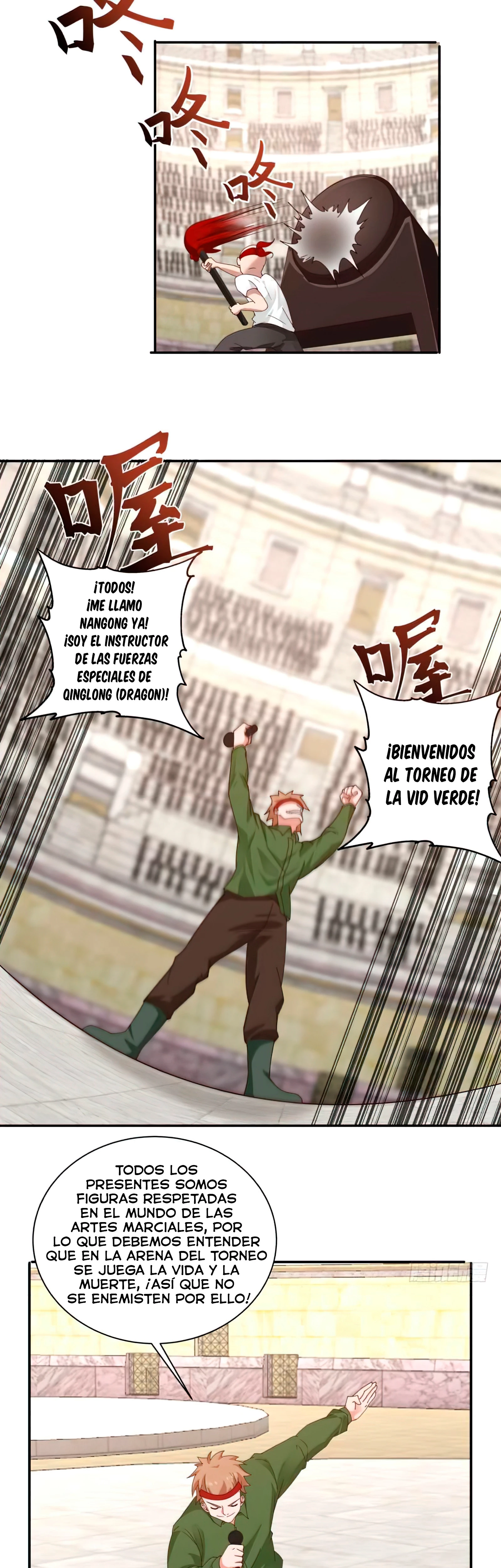 Tengo el cuerpo del dragon capítulo 424, página 9