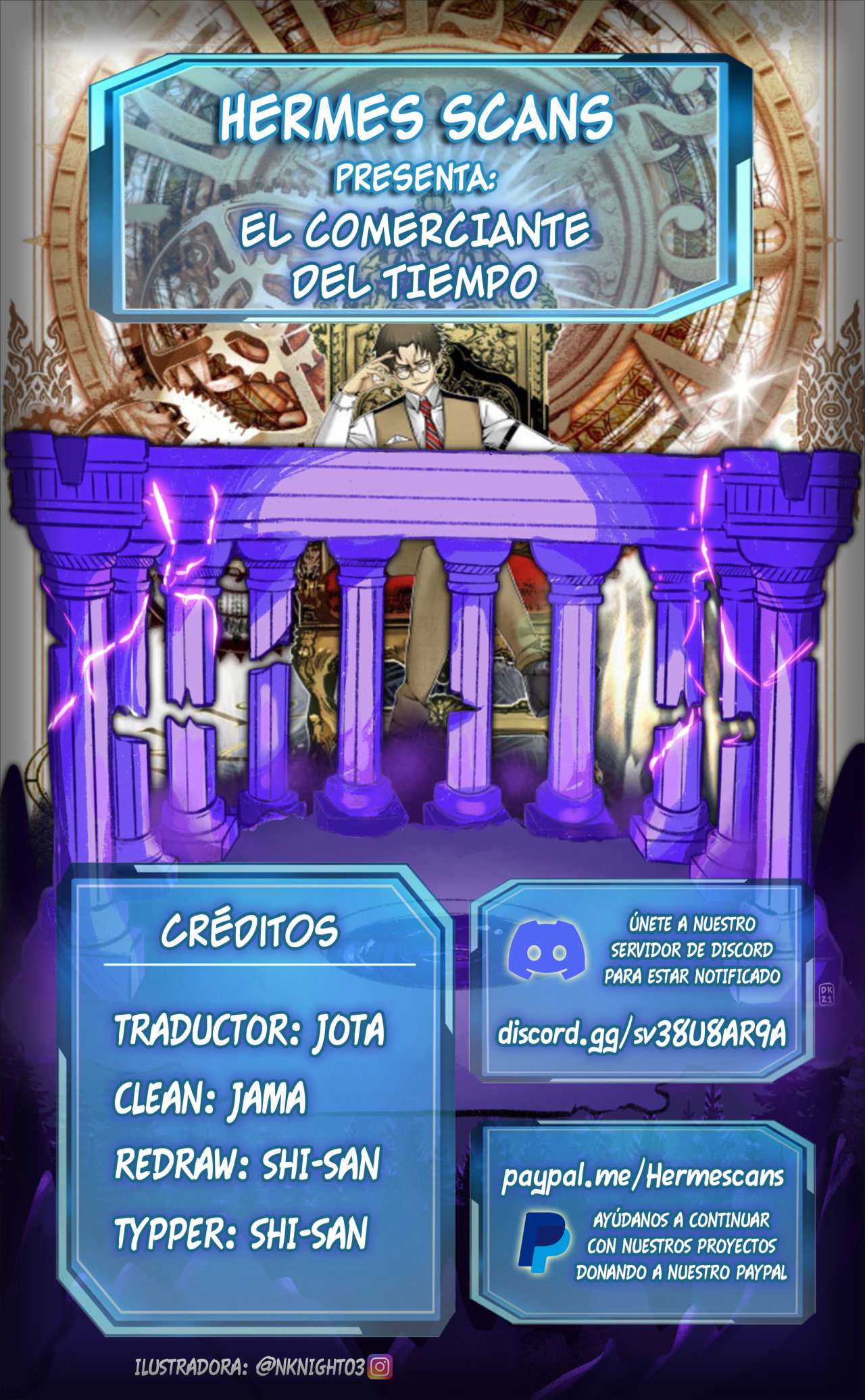 El Comerciante Del Tiempo capítulo 2, página 1