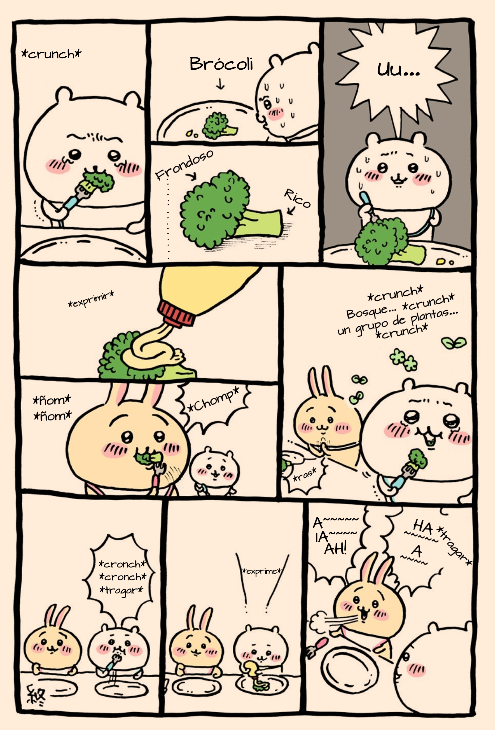 Chiikawa capítulo 6, página 1