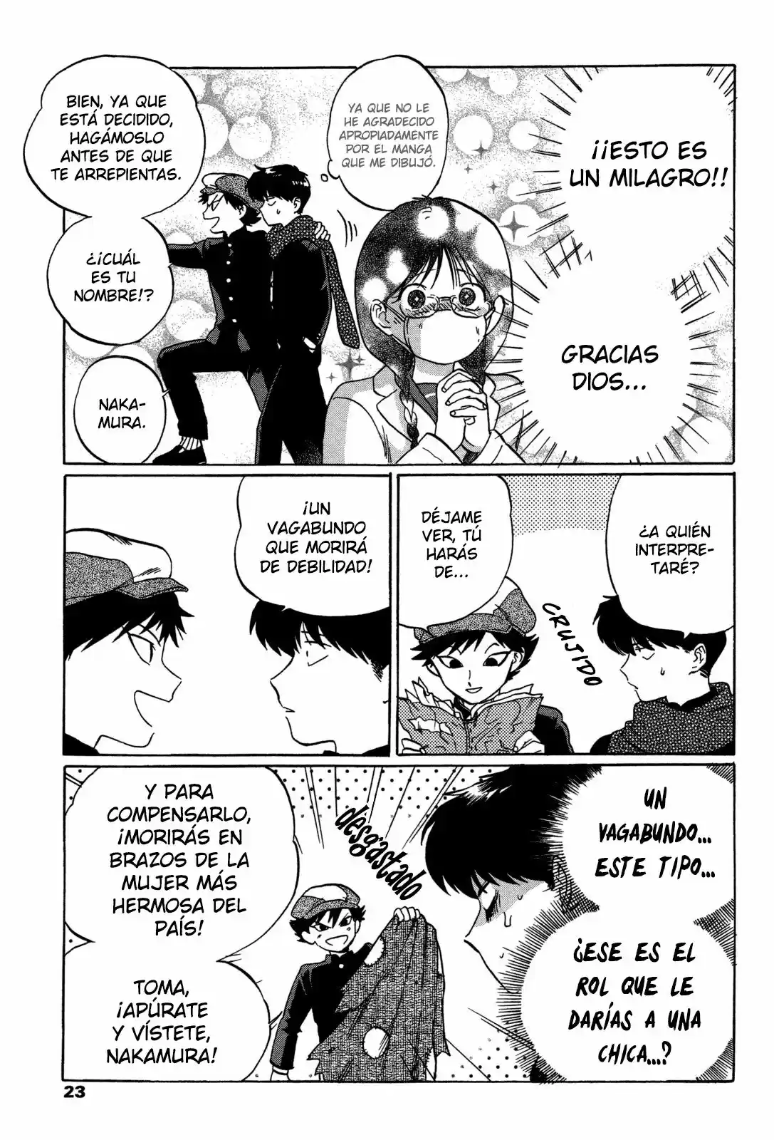 Ganbare! Nakamura-kun!! capítulo 6, página 20