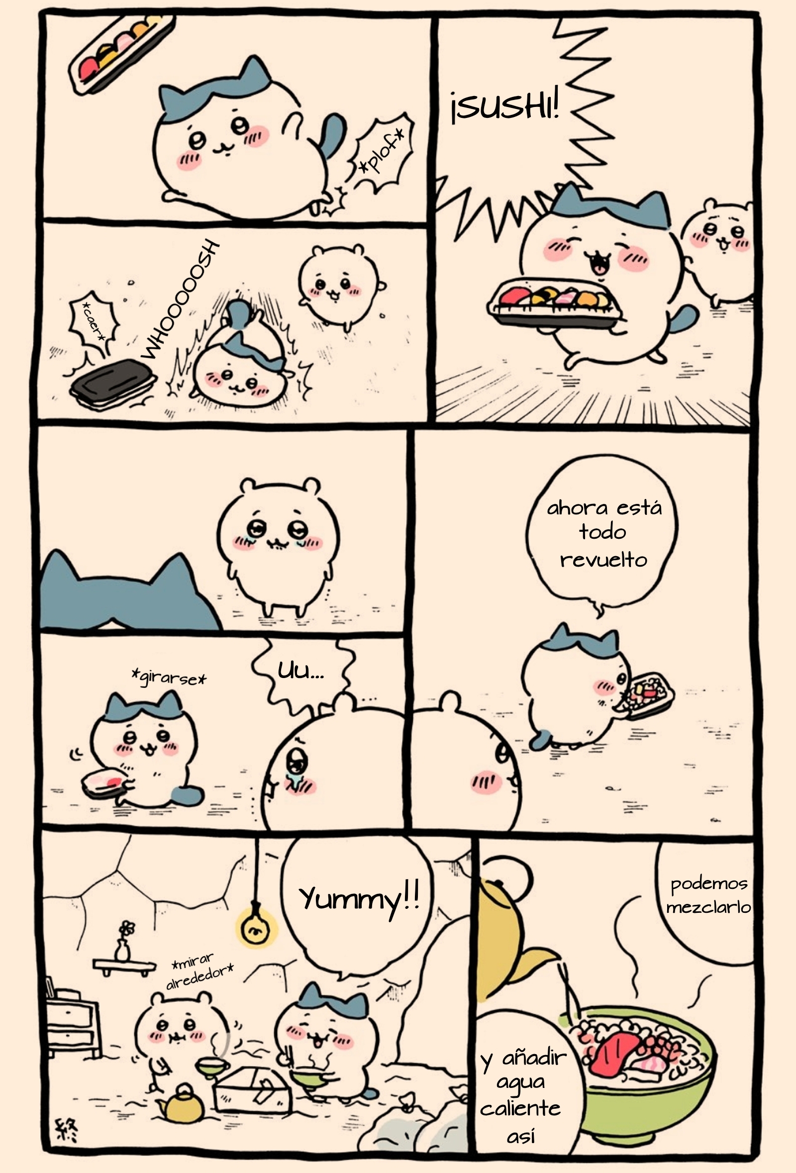 Chiikawa capítulo 25, página 1