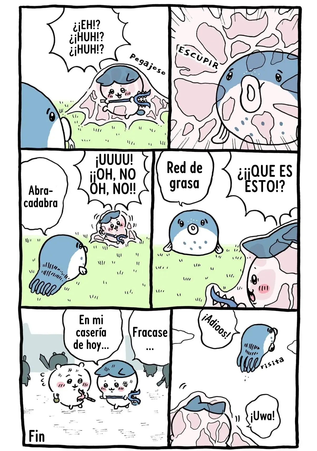 Chiikawa capítulo 166, página 1