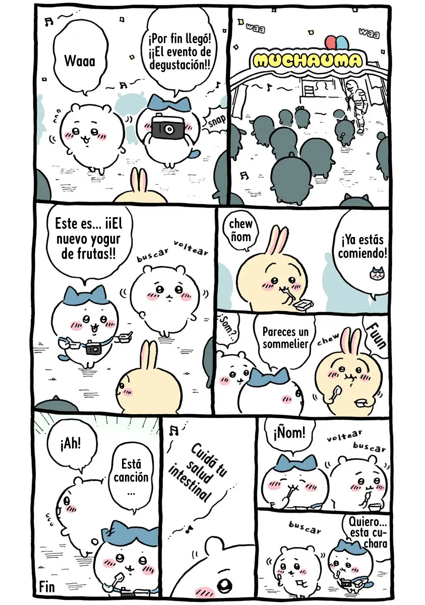 Chiikawa capítulo 252, página 1
