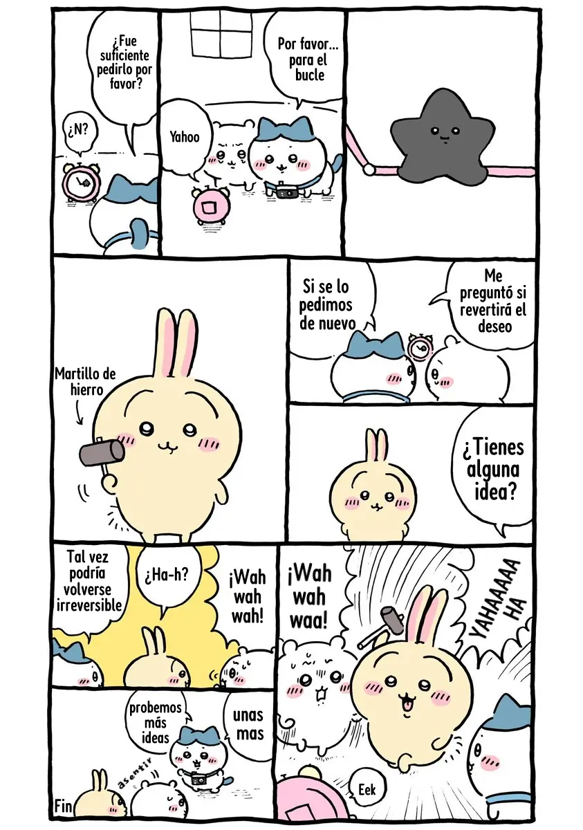 Chiikawa capítulo 431, página 1