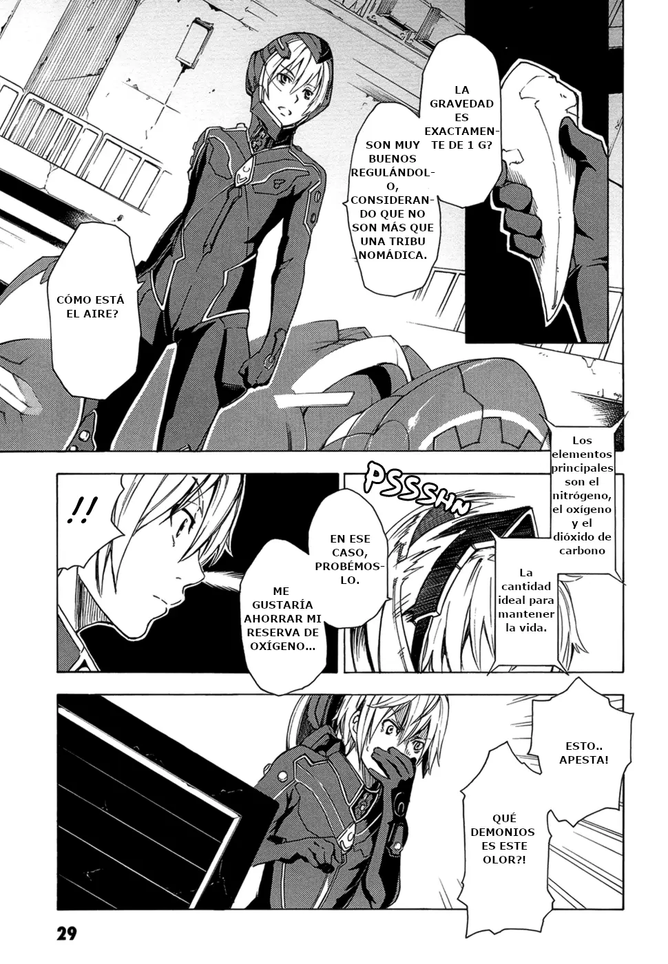 Suisei no Gargantia capítulo 1, página 30
