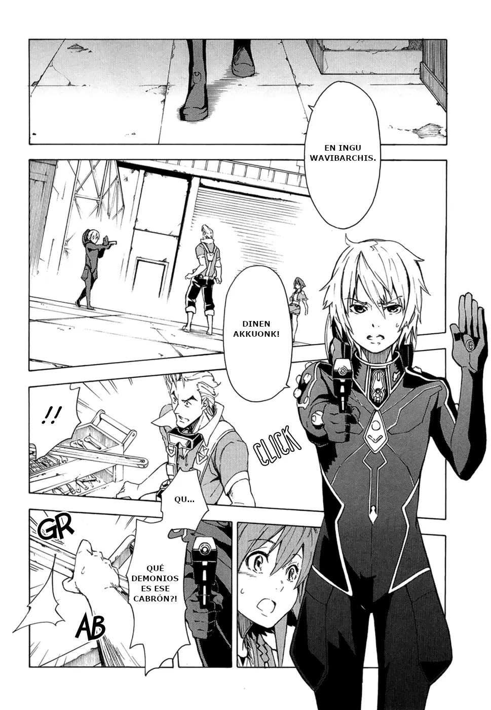 Suisei no Gargantia capítulo 1, página 33