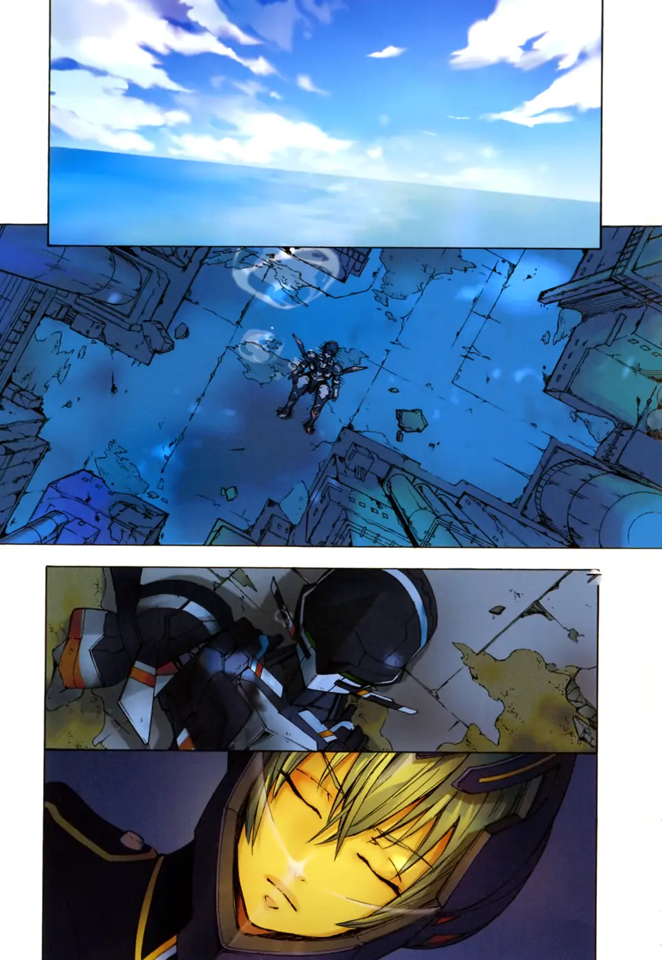 Suisei no Gargantia capítulo 1, página 3