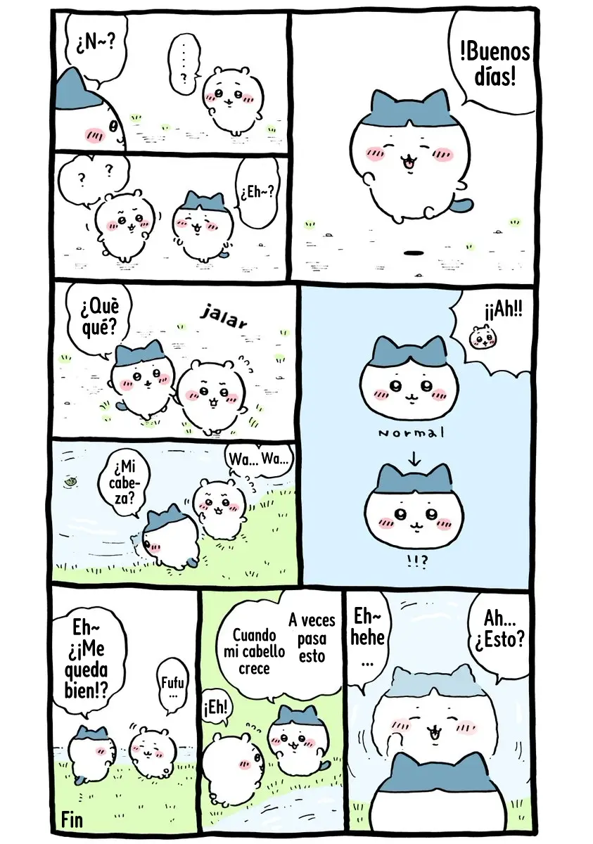 Chiikawa capítulo 351, página 1
