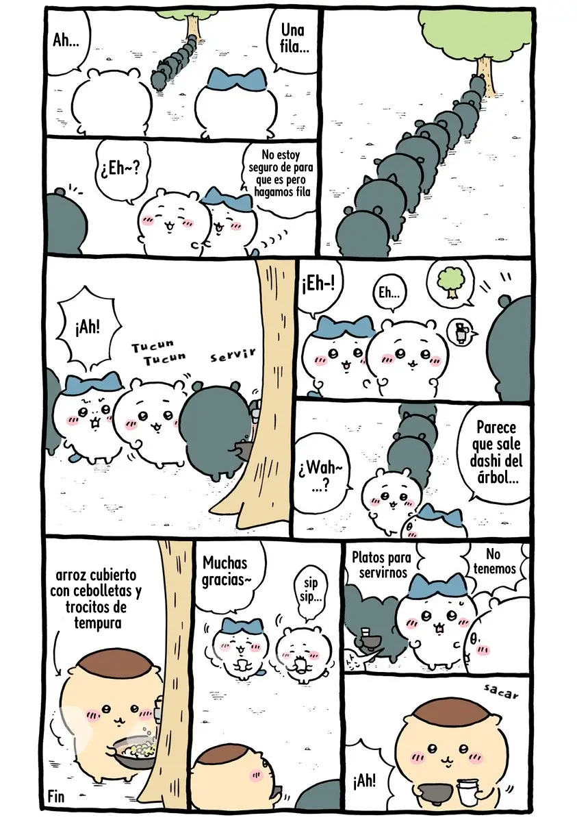 Chiikawa capítulo 457, página 1