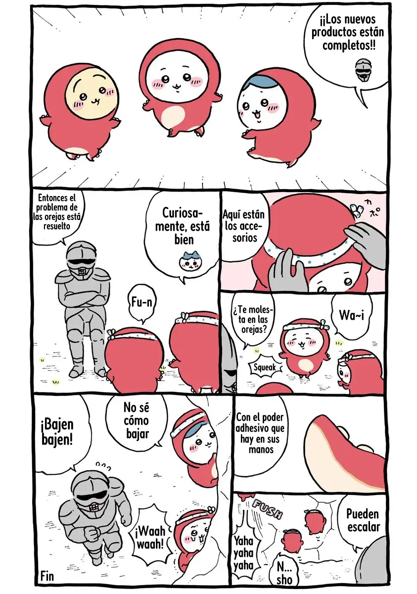 Chiikawa capítulo 478, página 1