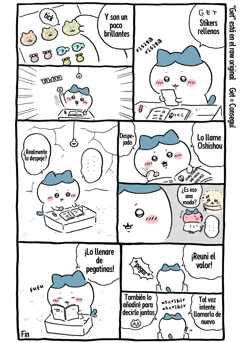 Chiikawa capítulo 495, página 1