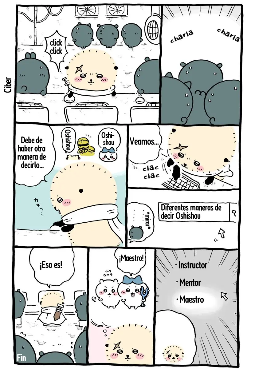 Chiikawa capítulo 496, página 1