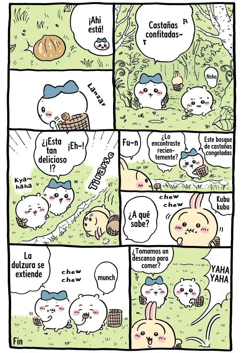 Chiikawa capítulo 548, página 2