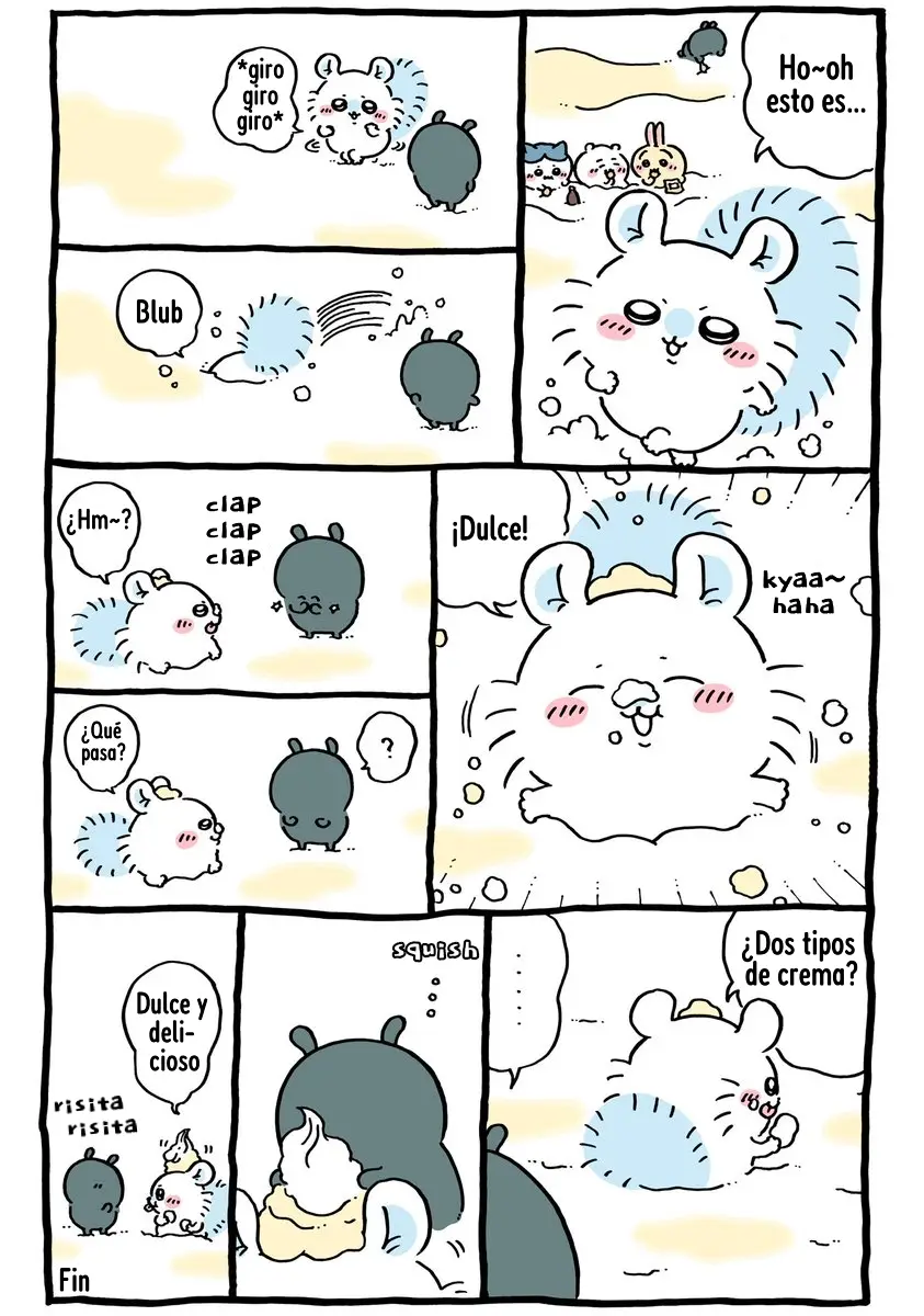 Chiikawa capítulo 603, página 1