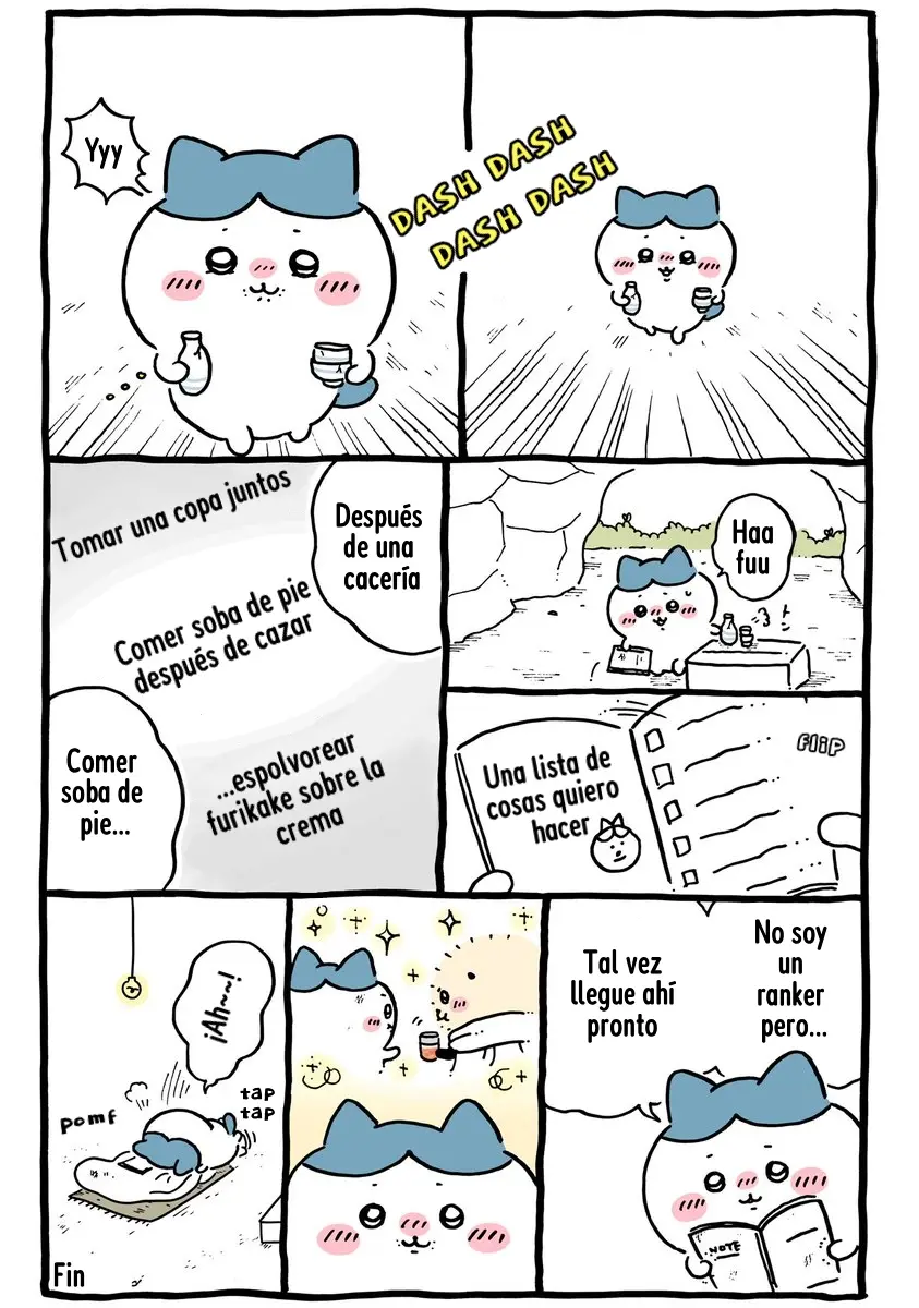 Chiikawa capítulo 612, página 1