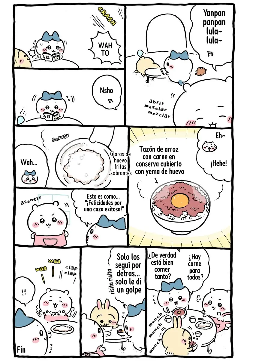 Chiikawa capítulo 628, página 1