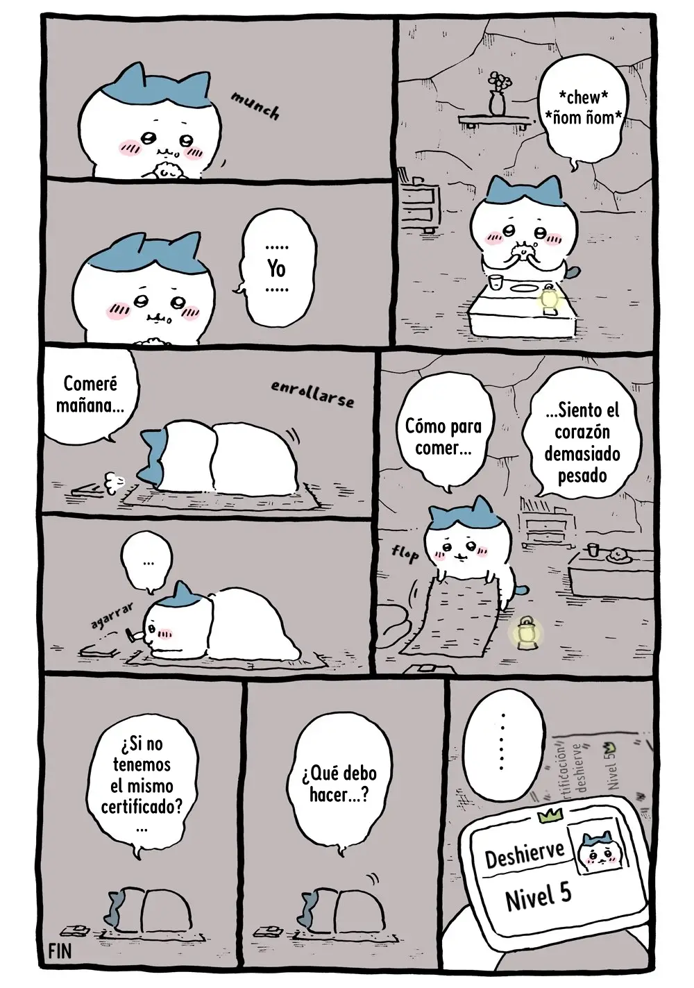 Chiikawa capítulo 98, página 1