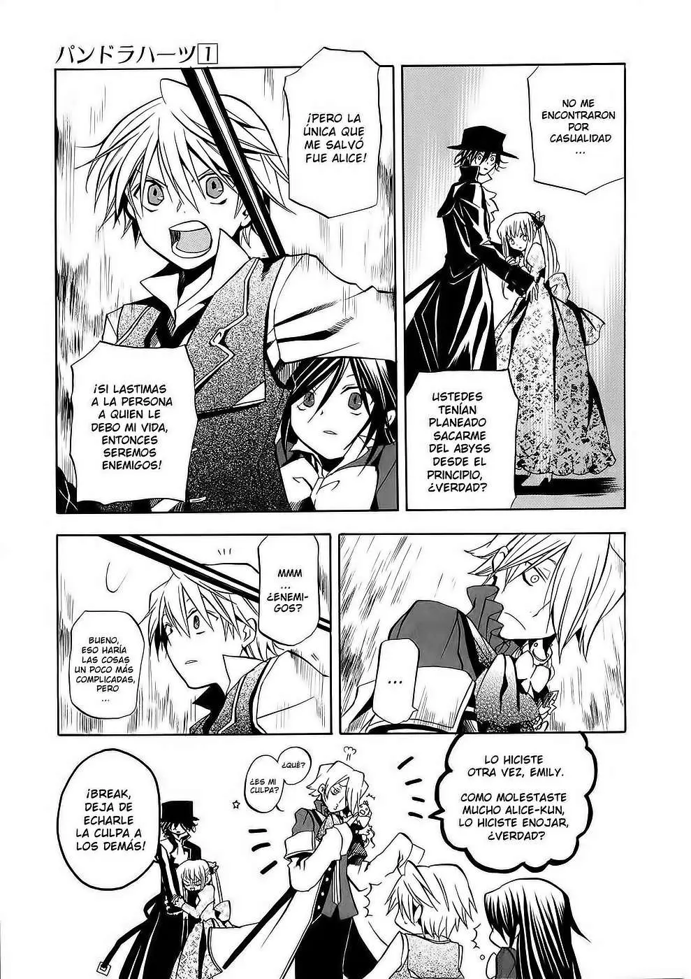 Pandora Hearts capítulo 4, página 23