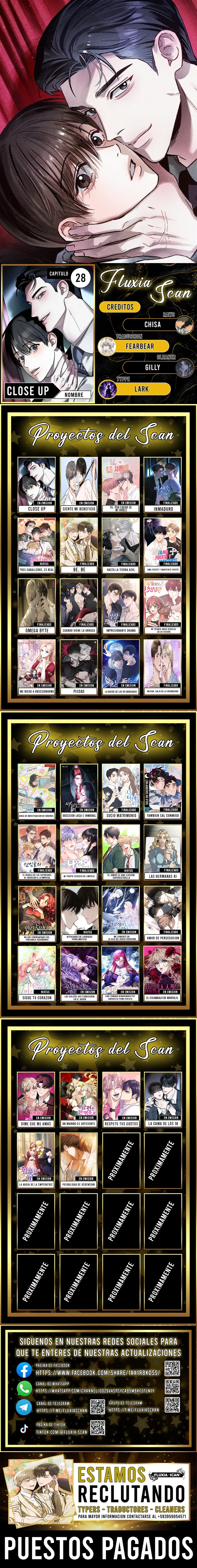 Close Up capítulo 28, página 1