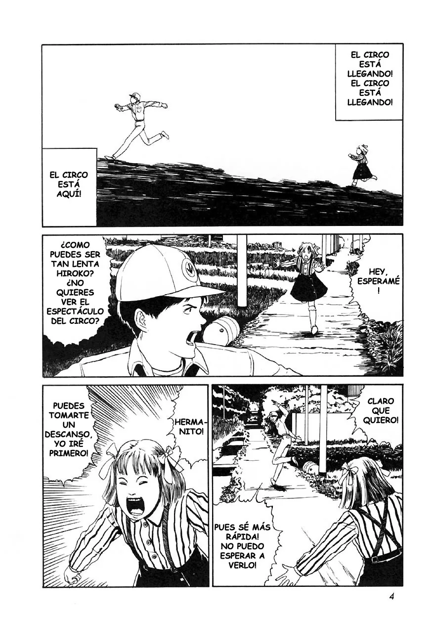 Junji Ito capítulo 1, página 2