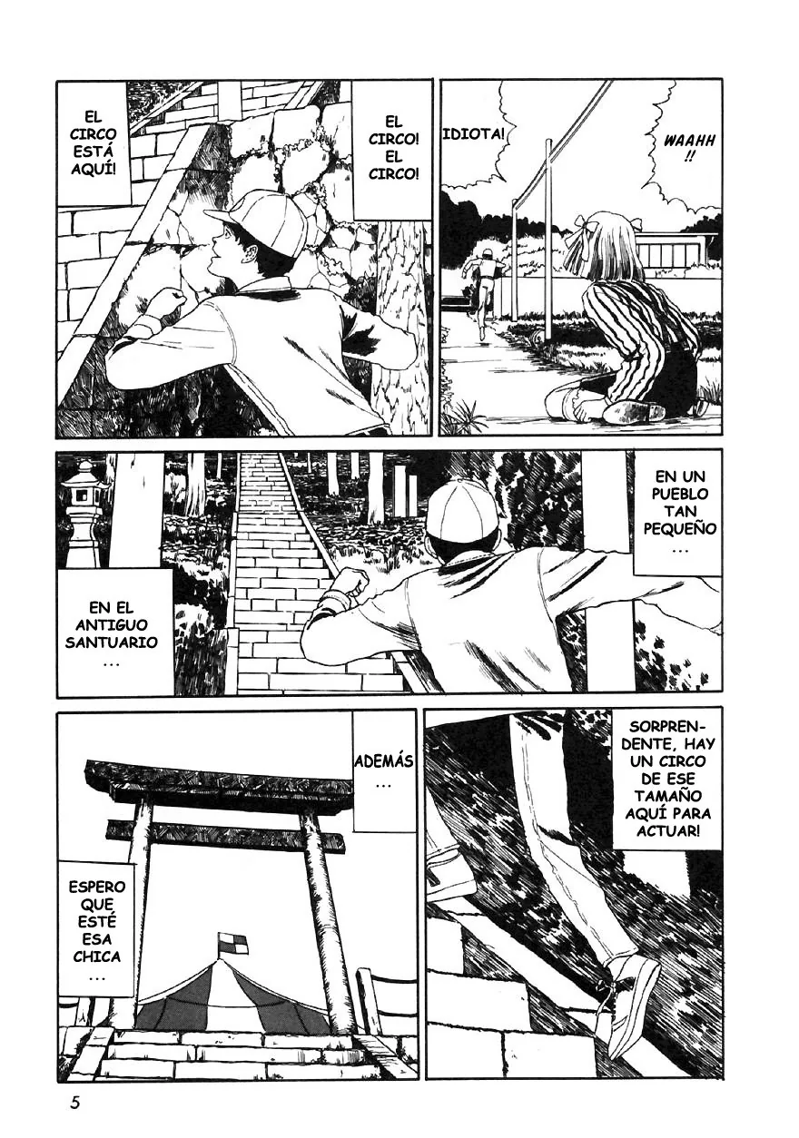 Junji Ito capítulo 1, página 3