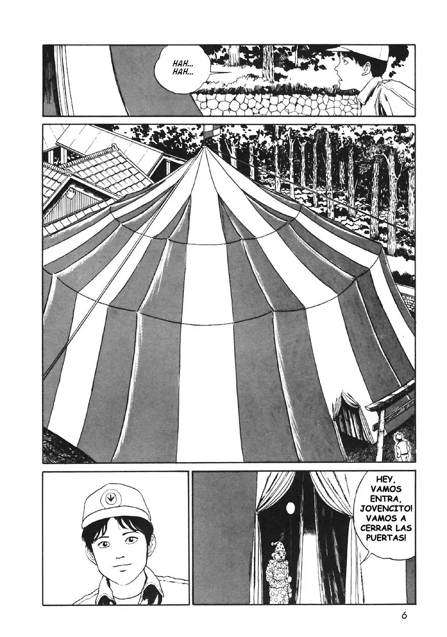 Junji Ito capítulo 1, página 4