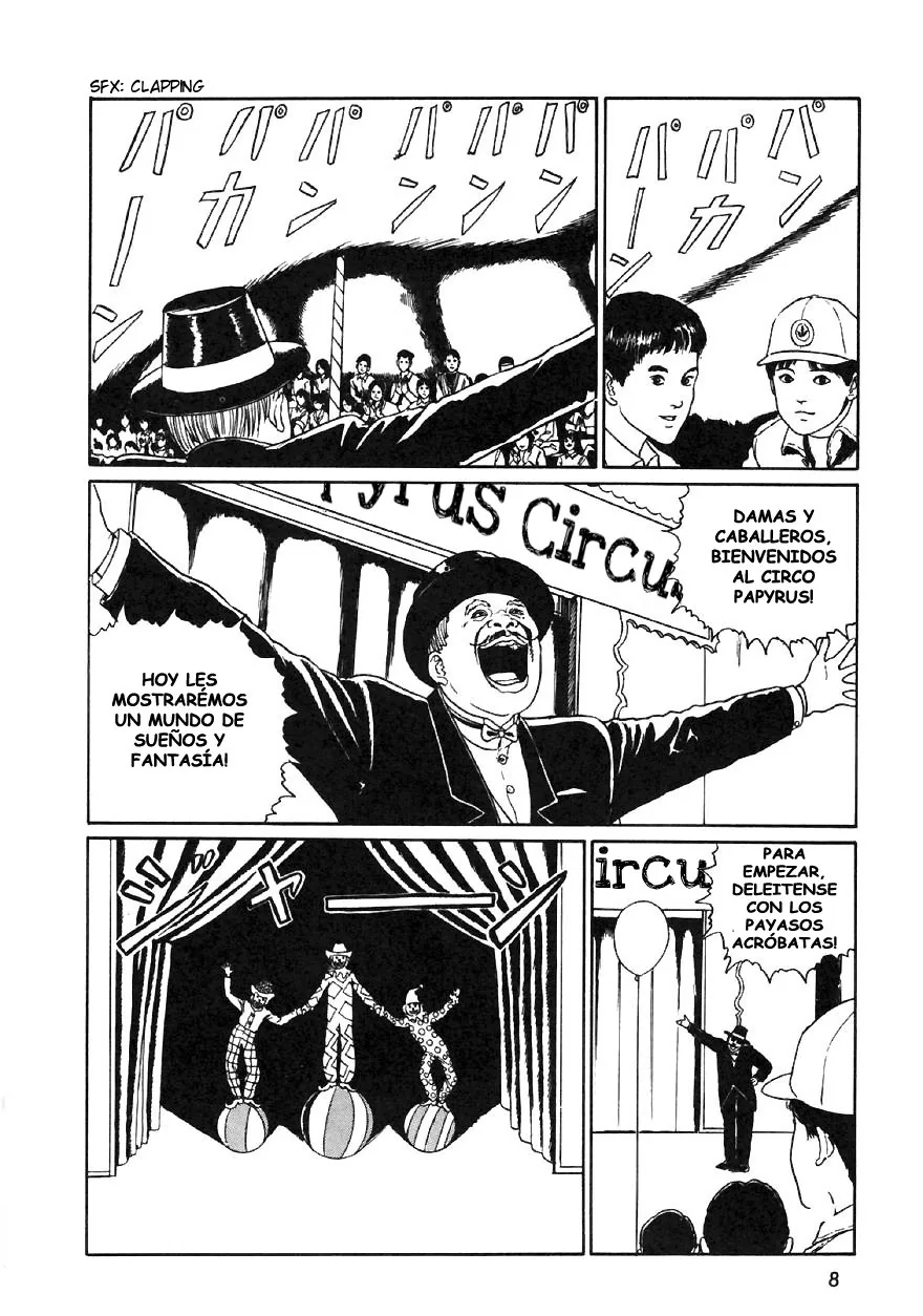 Junji Ito capítulo 1, página 6