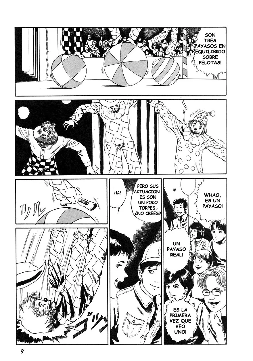 Junji Ito capítulo 1, página 7