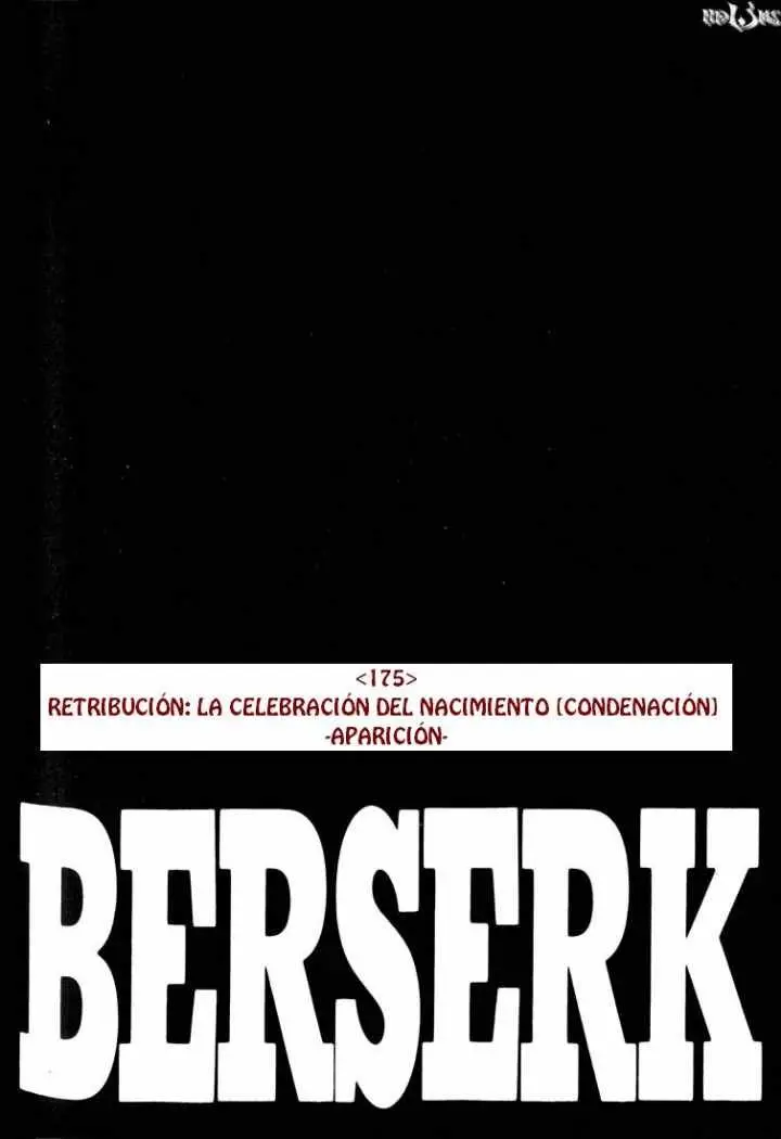 Berserk capítulo 175, página 1