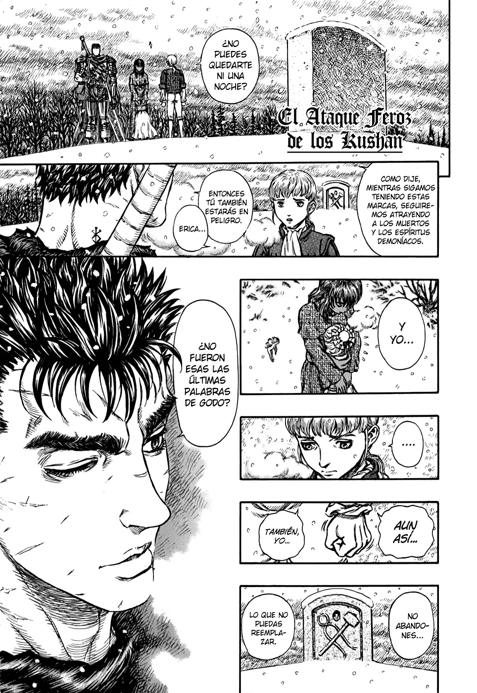 Berserk capítulo 182, página 1