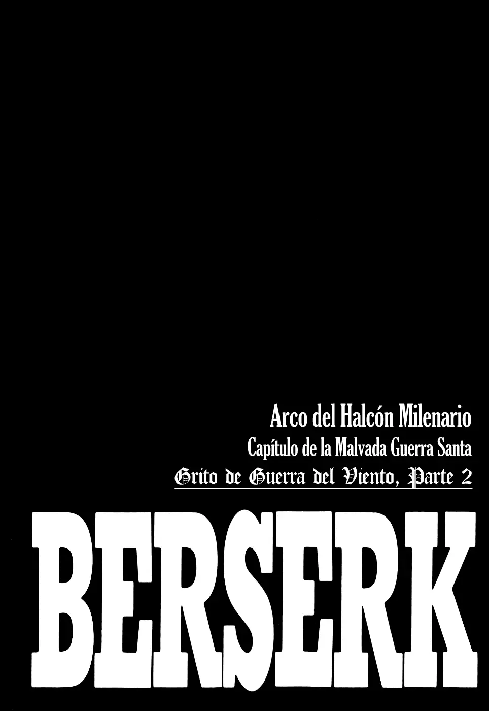 Berserk capítulo 184, página 1