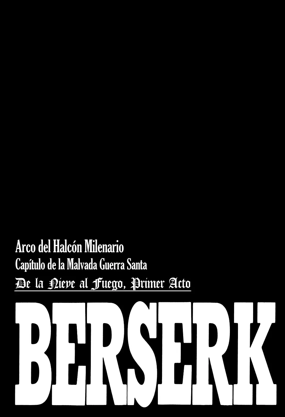 Berserk capítulo 185, página 1