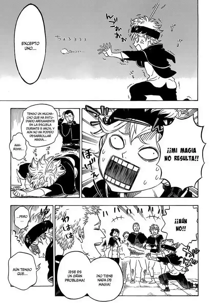 Black Clover capítulo 0.5, página 7