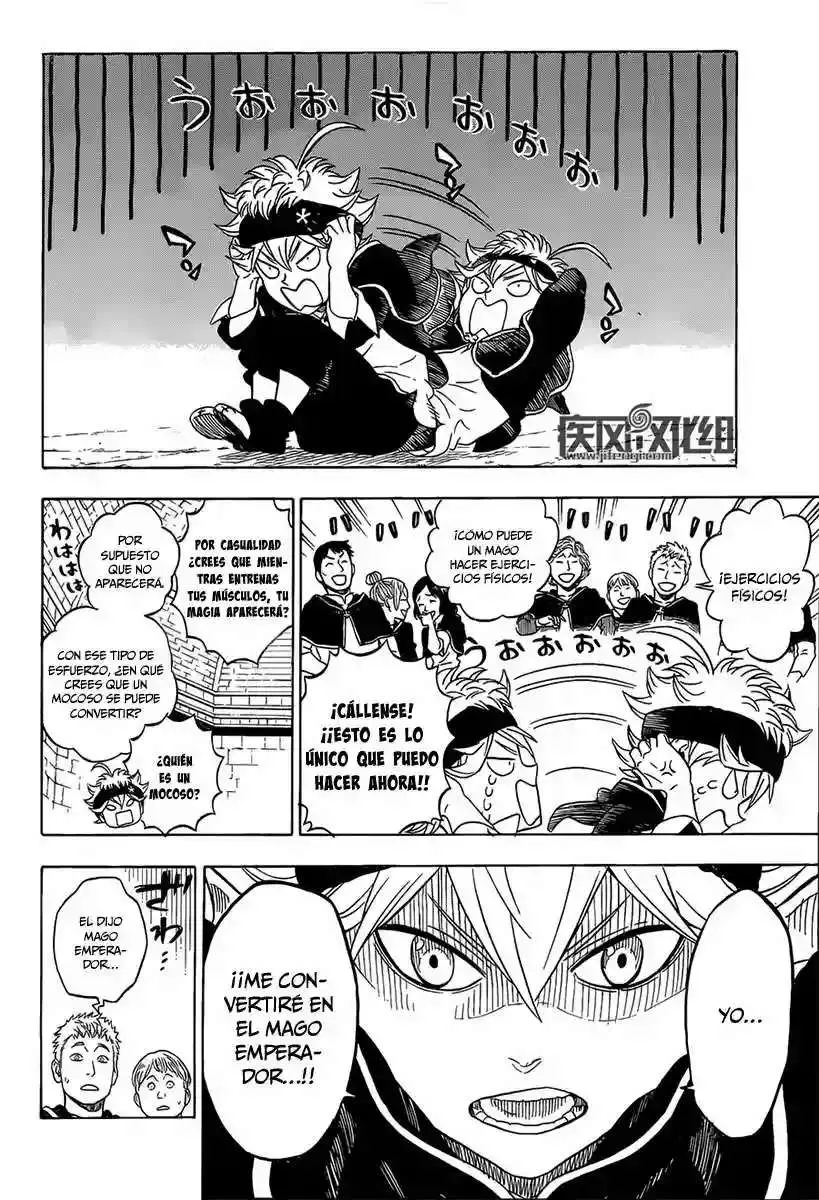 Black Clover capítulo 0.5, página 8