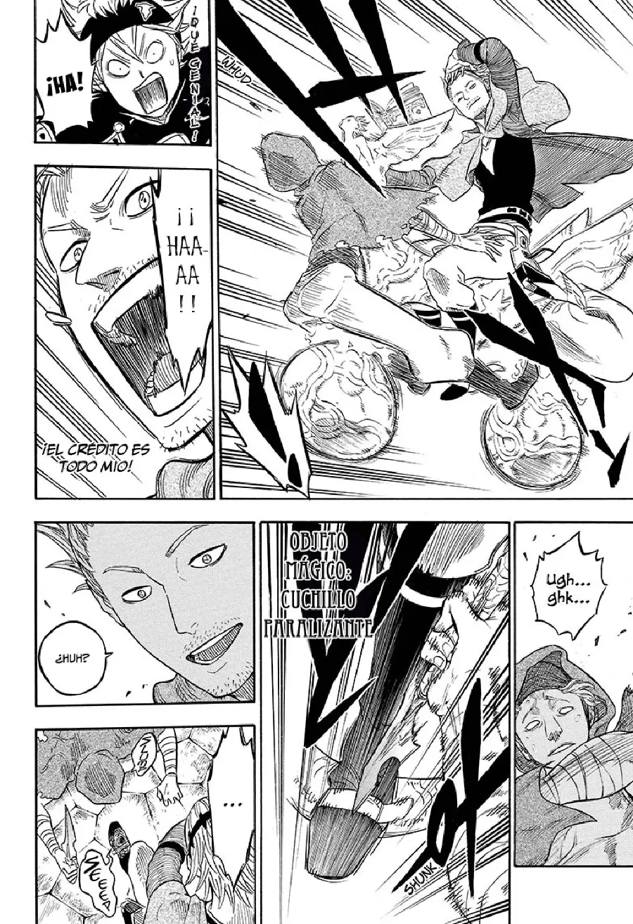 Black Clover capítulo 10, página 14