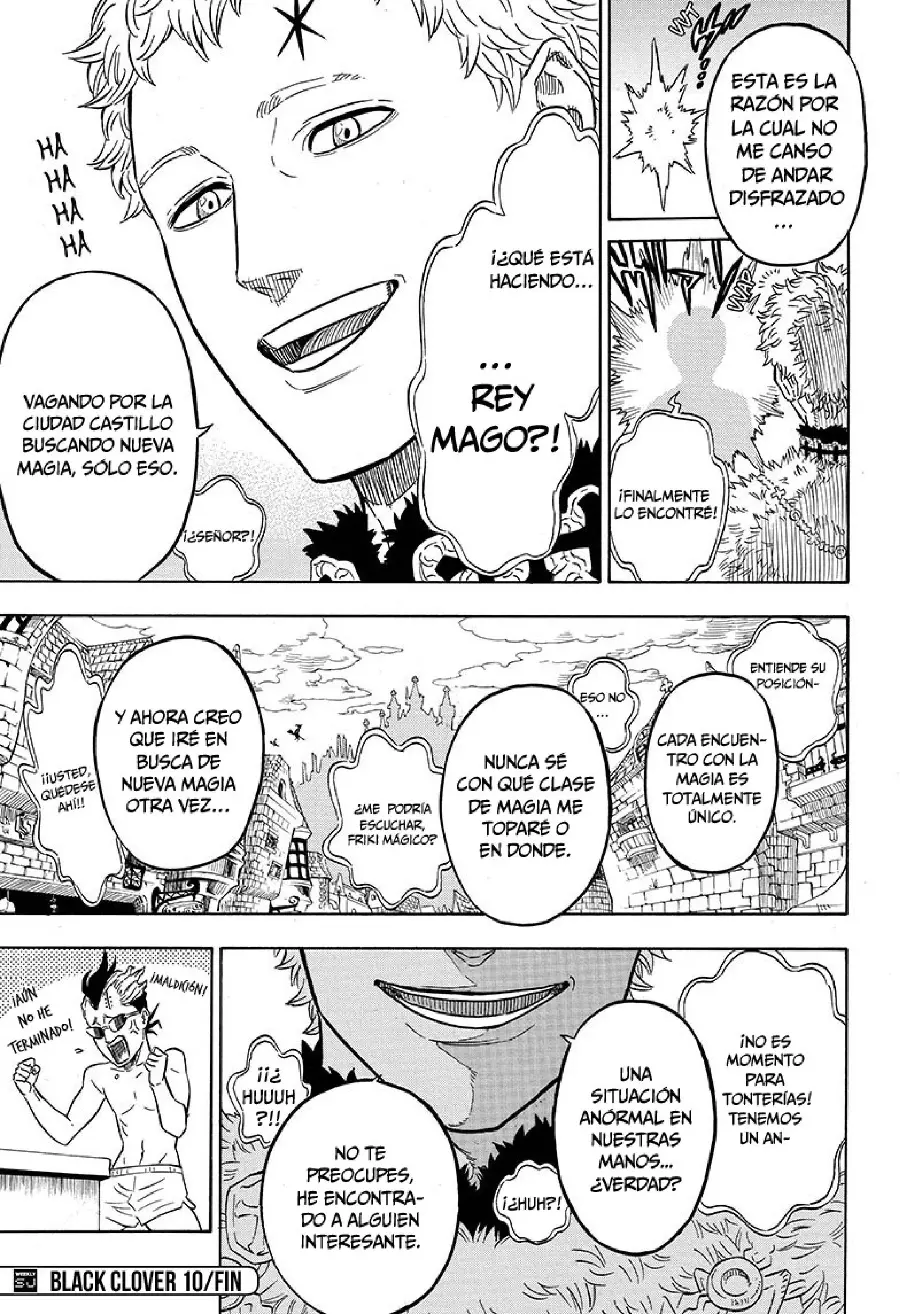 Black Clover capítulo 10, página 19
