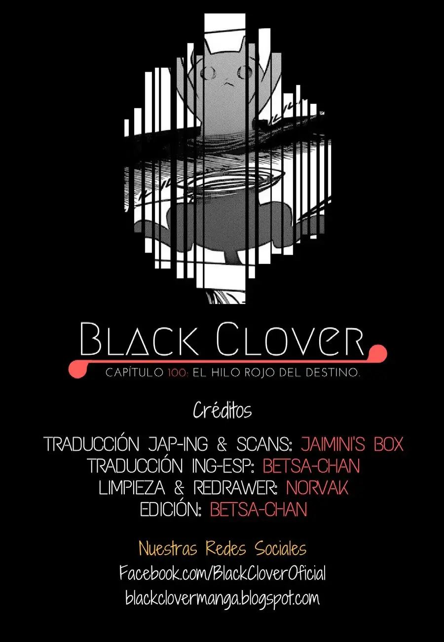 Black Clover capítulo 100, página 1