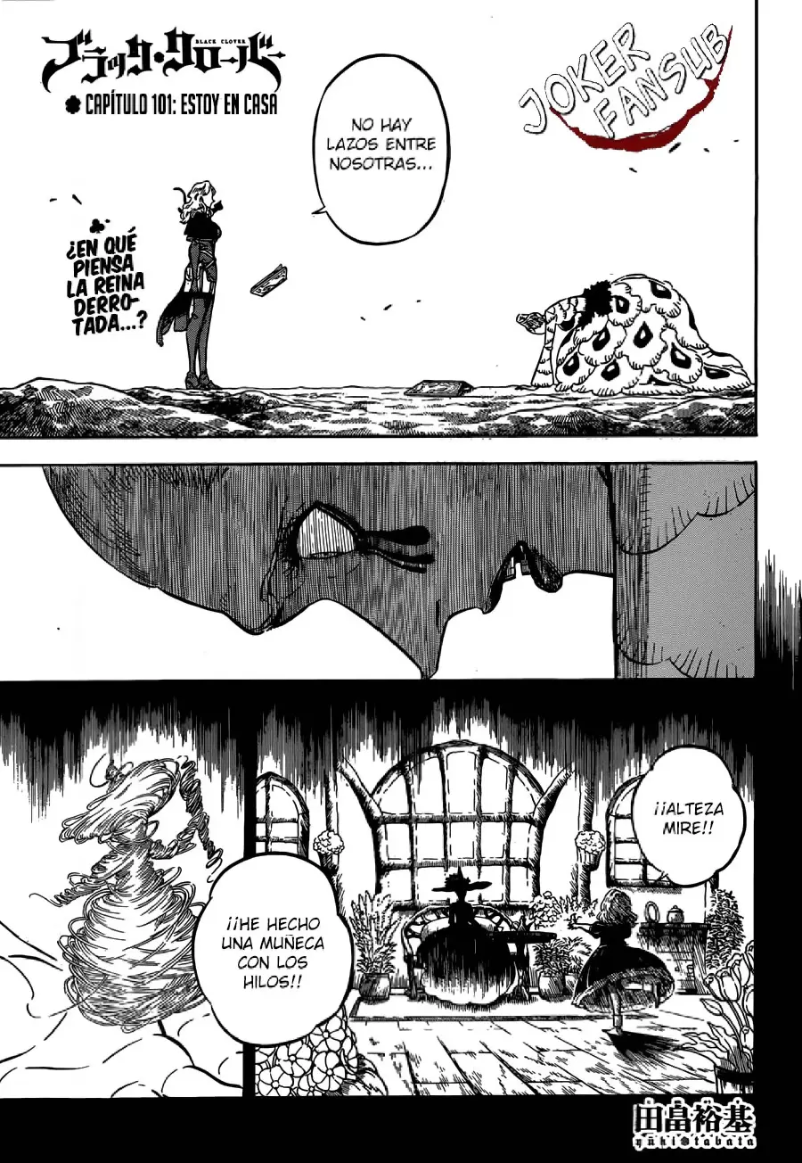 Black Clover capítulo 101, página 2