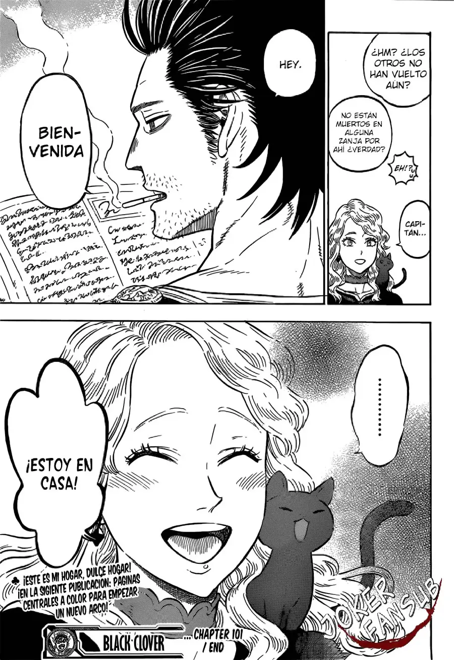 Black Clover capítulo 101, página 18