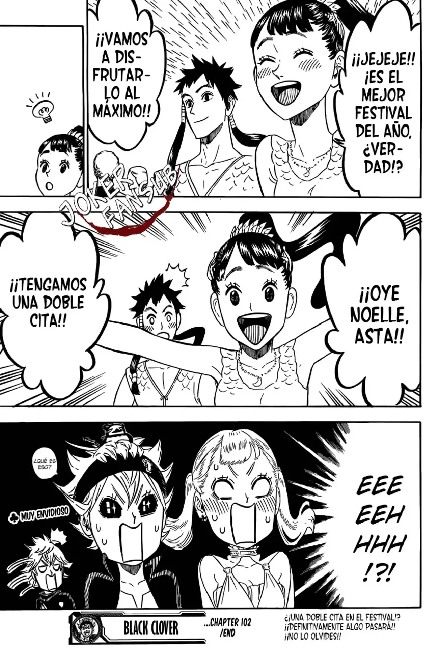 Black Clover capítulo 102, página 17